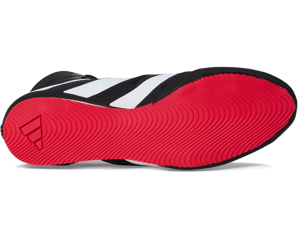 Unisex adidas Box Hog 4 Black/White/Pure Ruby
