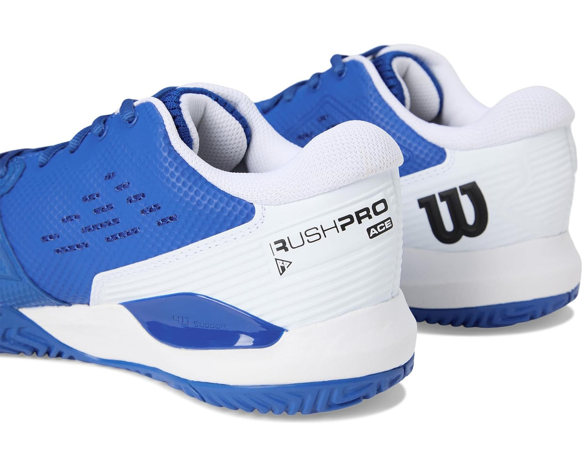 Men's Wilson Rush Pro Ace Deja Vu Blue/White/Black