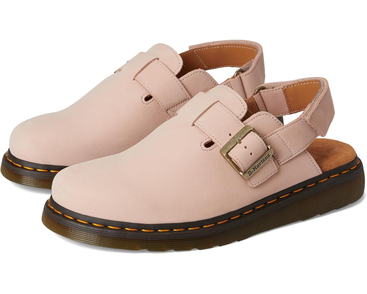 Unisex Dr. Martens Jorge II Leather Slingback Mules Powder Pink