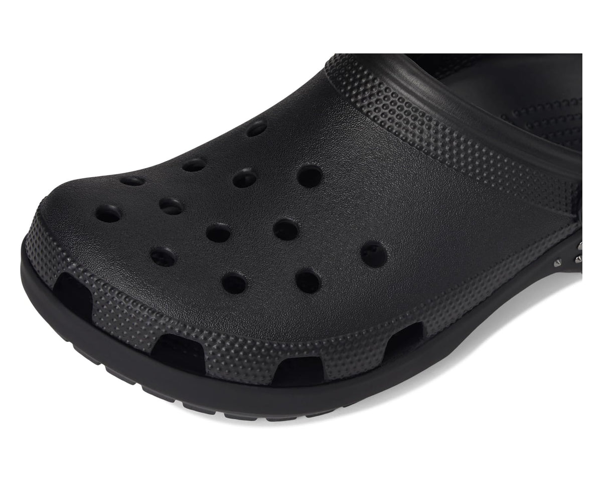 Unisex Crocs Classic Studded Clog Black