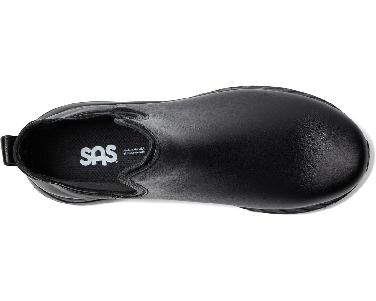 Men's SAS Premier Work Non-Slip Pull-On Comfort Boots Black