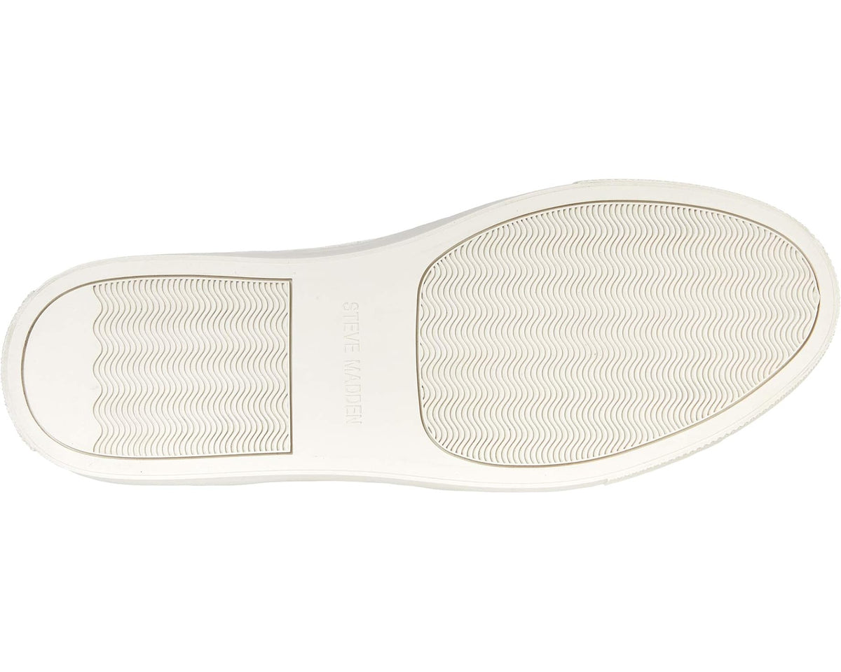 Men's Steve Madden Finneas White/Cognac Leather