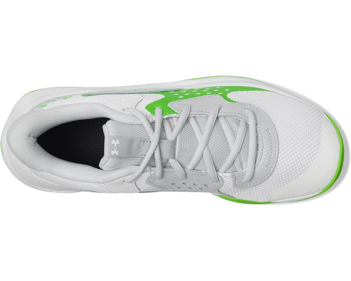 Unisex Under Armour JET '23 White/Green Shock/Green Shock