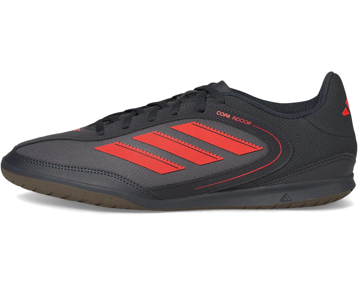 Unisex adidas Copa Club Indoor Soccer Cleats Carbon/Lucid Red/Grey Strata