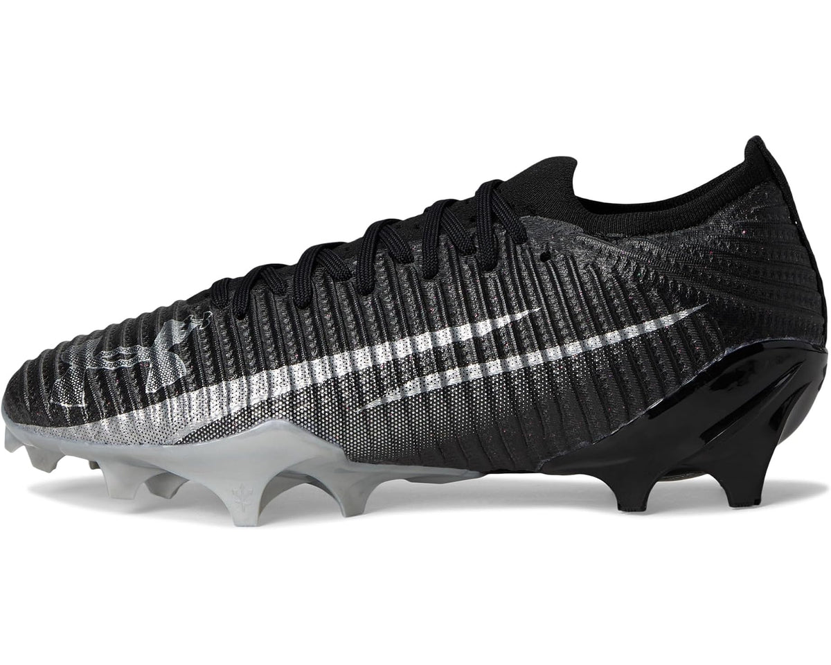 Men's Under Armour Blur Pro Football Cleats Black/Metallic Silver/Metallic Silver