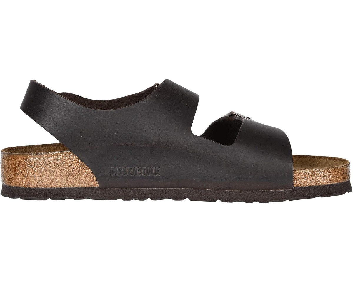 Unisex Birkenstock Milano - Oiled Leather (Unisex) Habana Oiled Leather