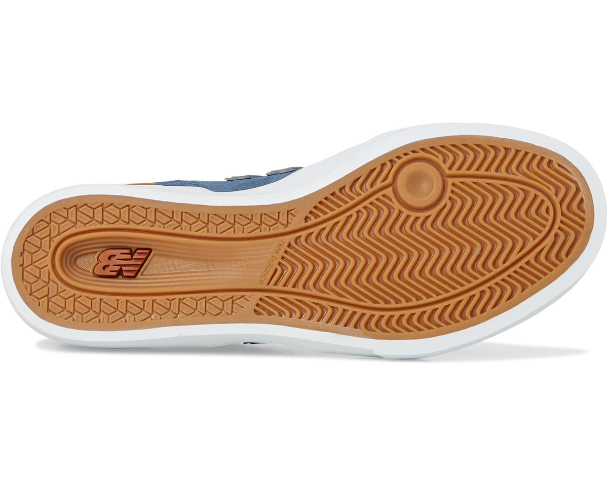 Unisex New Balance Numeric 574 Vulc Indigo/White