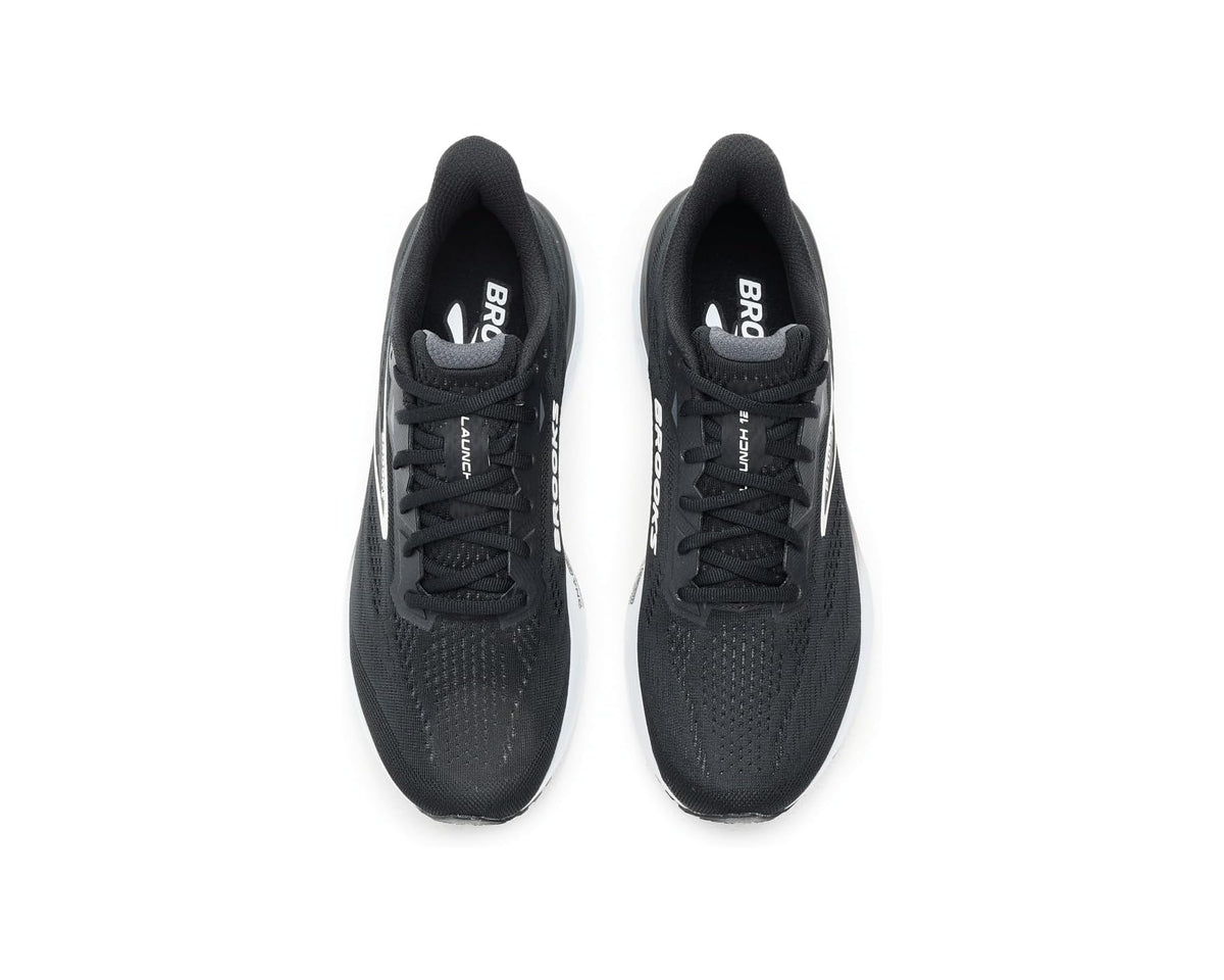 Men's Brooks Launch 12 Black/Grey/White