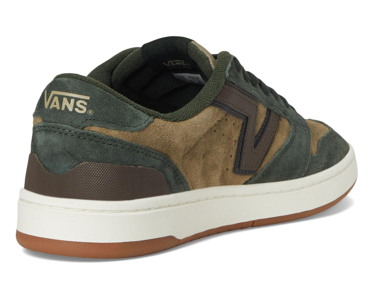 Unisex Vans Lowland 2.0 Pig Suede Green/Multi