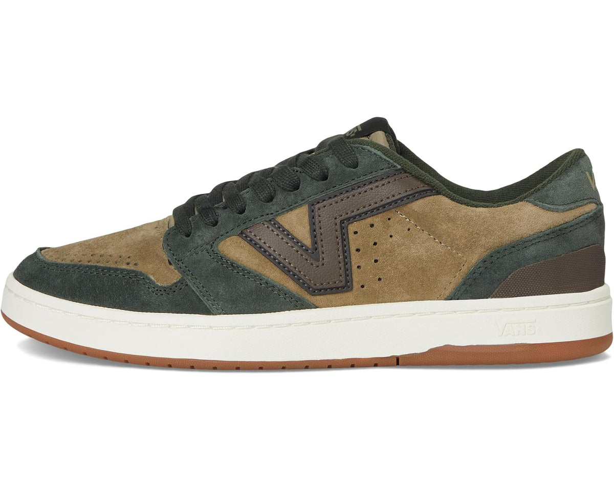 Unisex Vans Lowland 2.0 Pig Suede Green/Multi