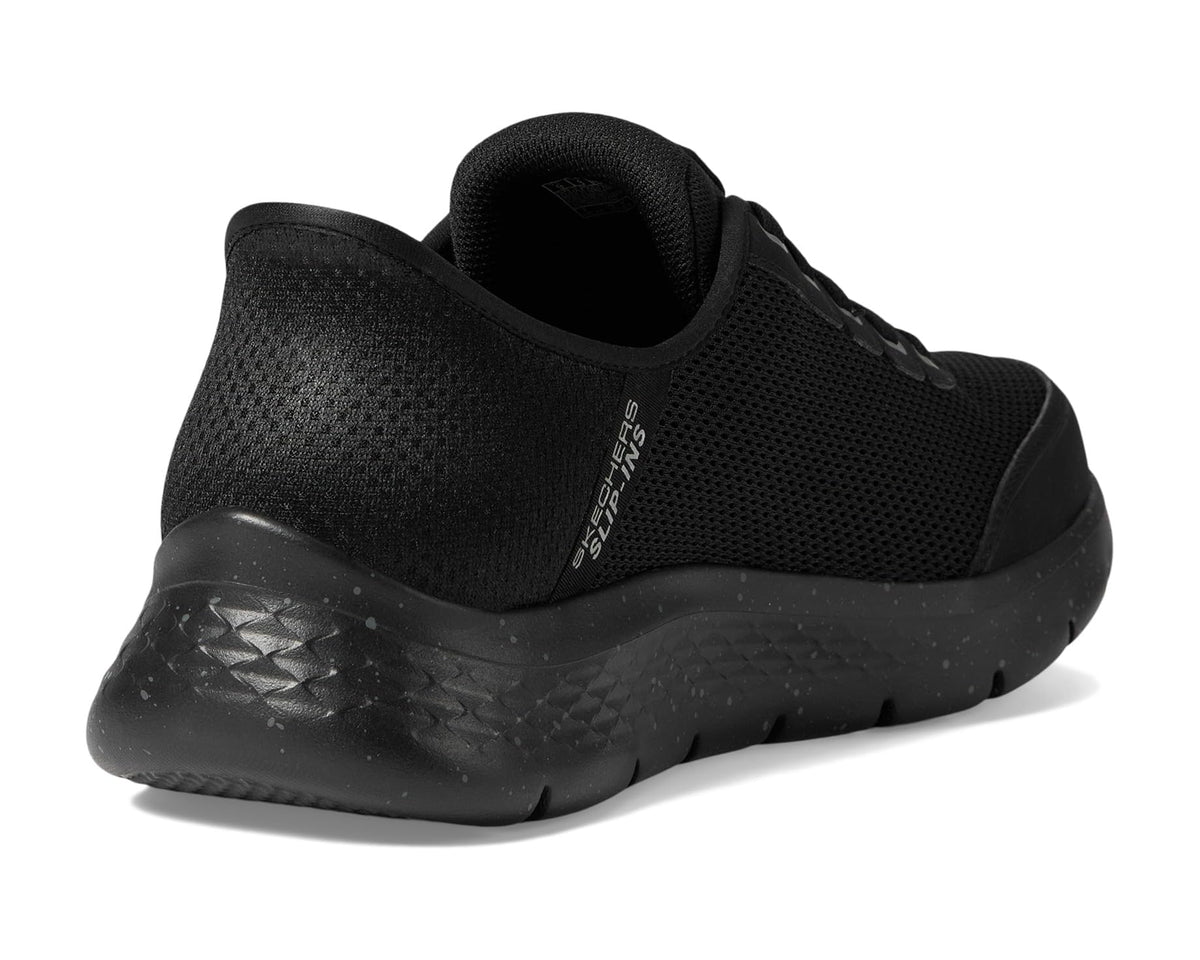 Men's SKECHERS Performance Hands Free Slip-Ins Go Walk Flex - 100% Waterproof Black/Black