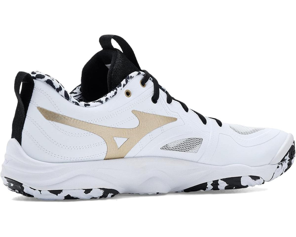 Unisex Mizuno Wave Momentum 4 Elite White/Gold