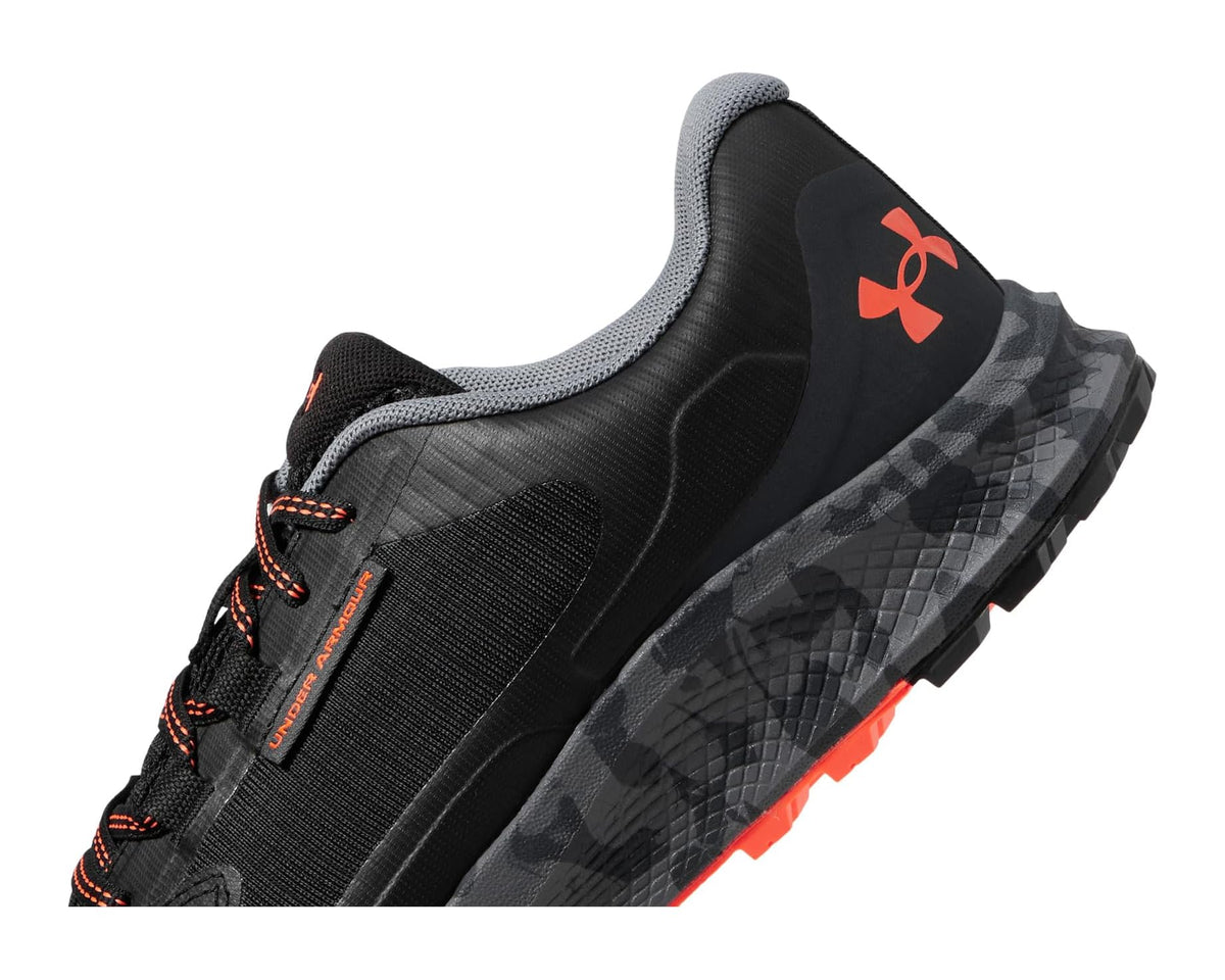 Men's Under Armour Bandit Trail 3 Black/Black/Orange Blast