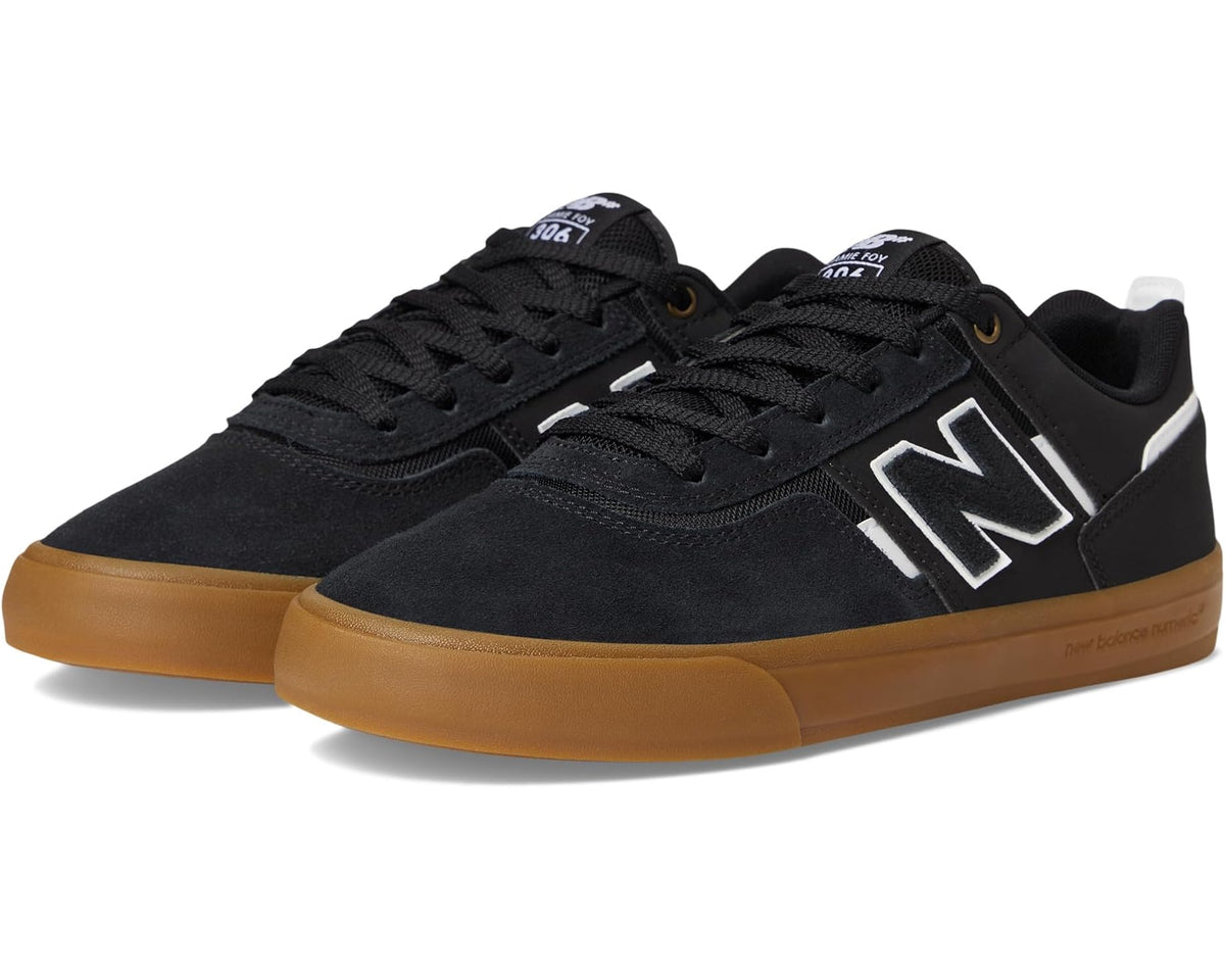 Unisex New Balance Numeric 306 - Jamie Foy Black/Gum 2