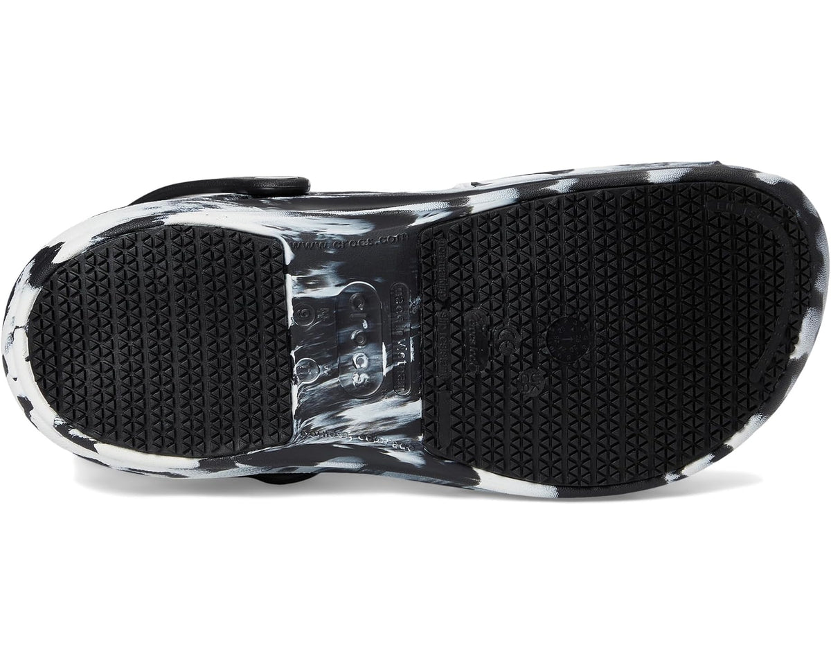 Unisex Crocs Work Work Bistro (Unisex) Black/White
