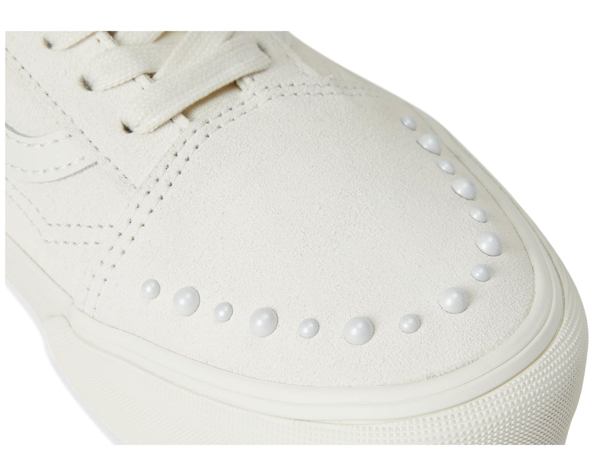 Unisex Vans Old Skool Platform Pearls Marshmallow