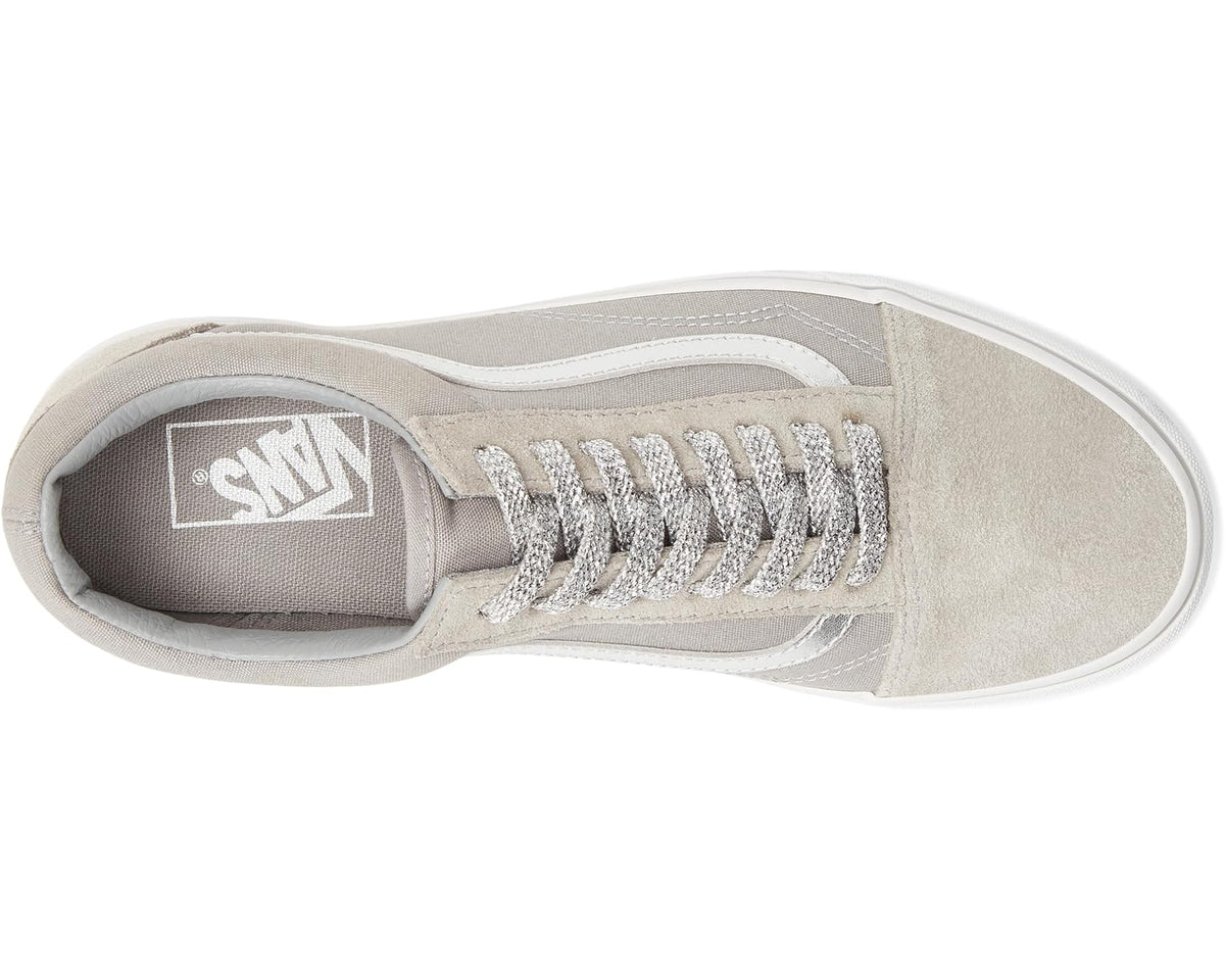 Unisex Vans Old Skool Metallic Pop Gray