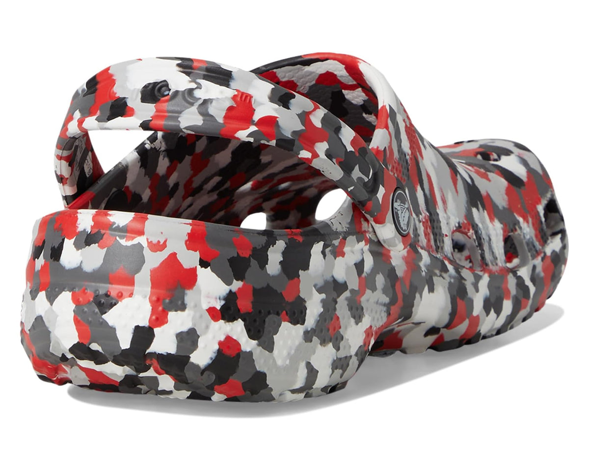 Unisex Crocs Classic Graphic Clogs Red/Multi