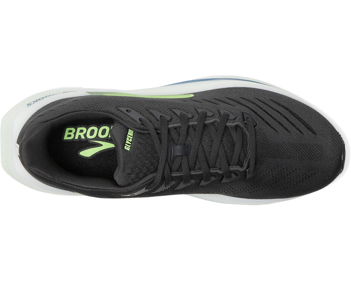 Men's Brooks Glycerin Max 2 Phantom/White/Green Gecko