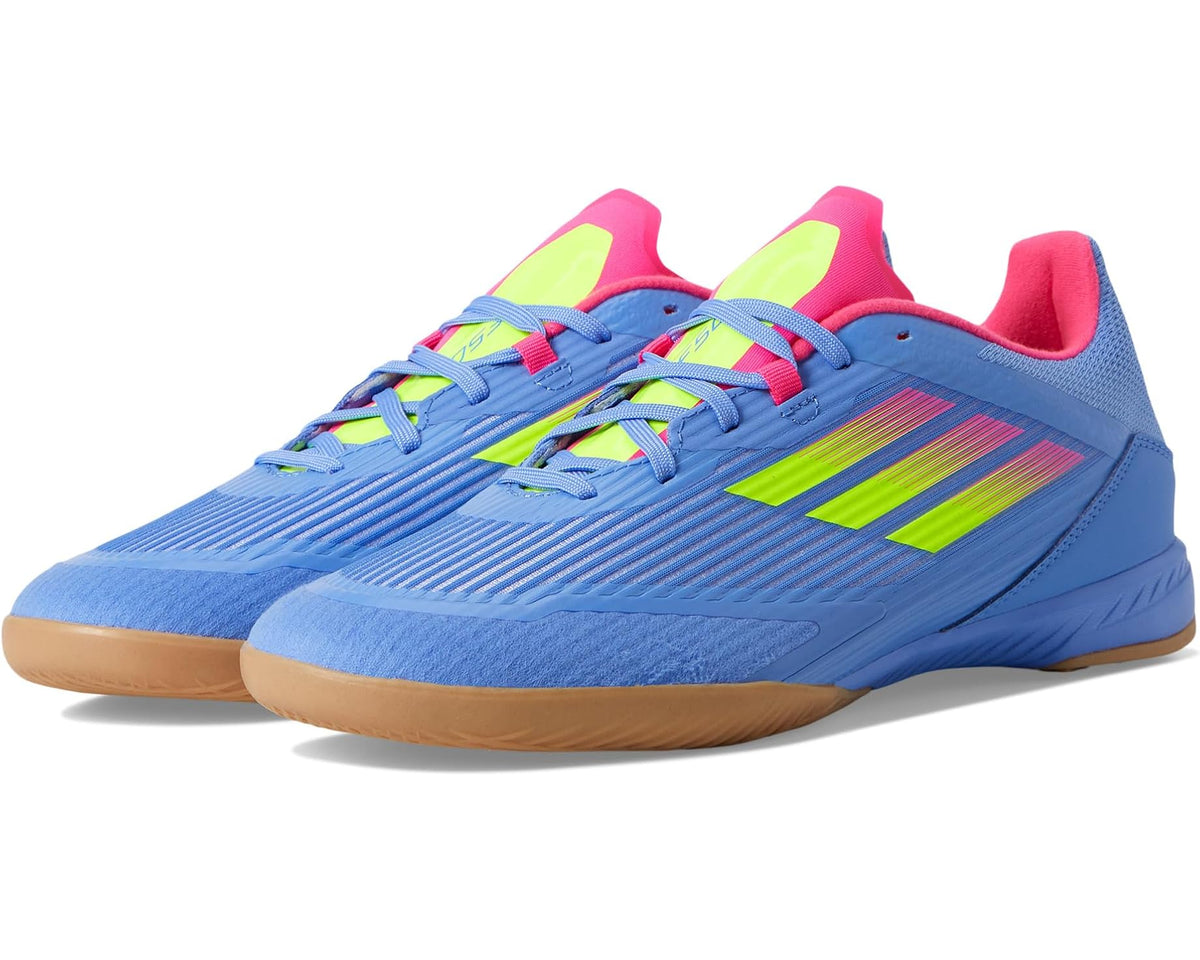 Unisex adidas F50 League Indoor Soccer Cleats None/Lucid Lemon/Lucid Pink