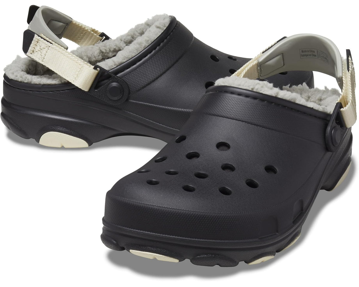 Unisex Crocs All Terrain Lined Clog Black