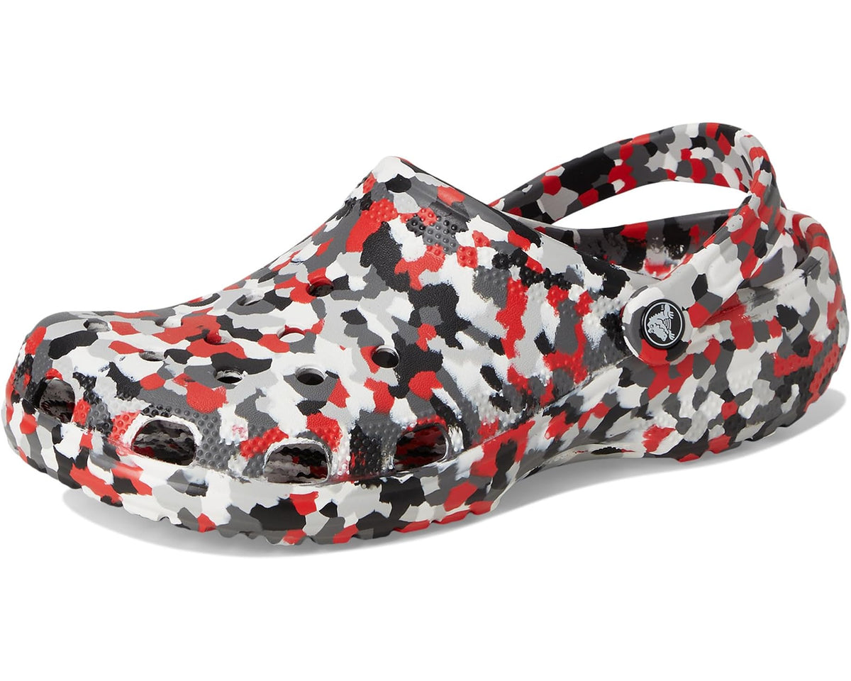Unisex Crocs Classic Graphic Clogs Red/Multi