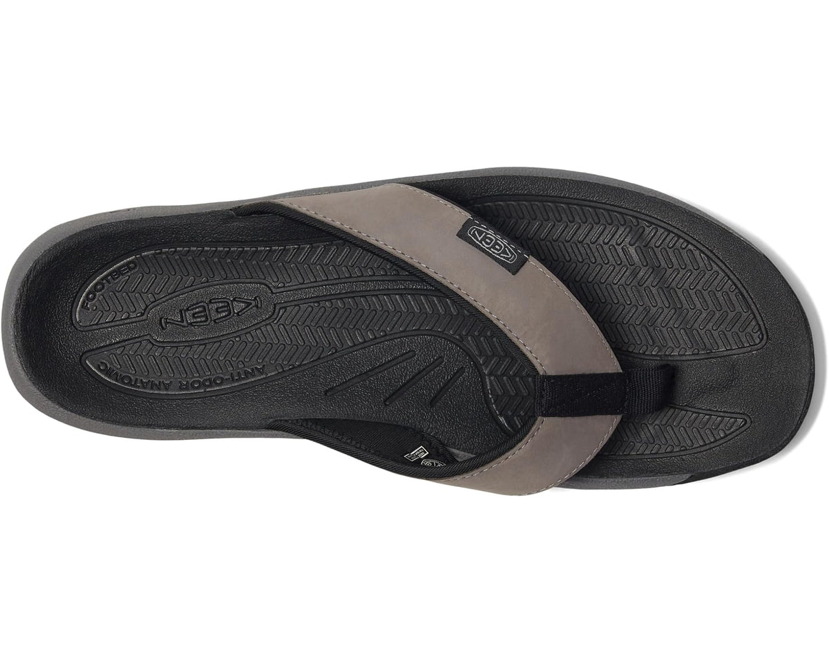 Men's KEEN Kona Flip TG Steel Grey/Black