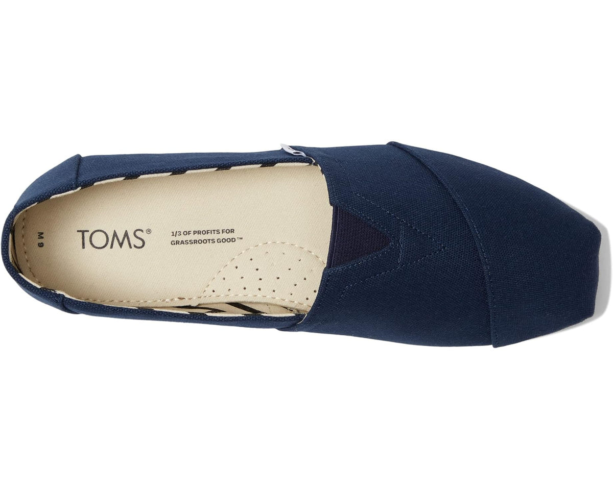 Men's TOMS Classic Alpargata Navy