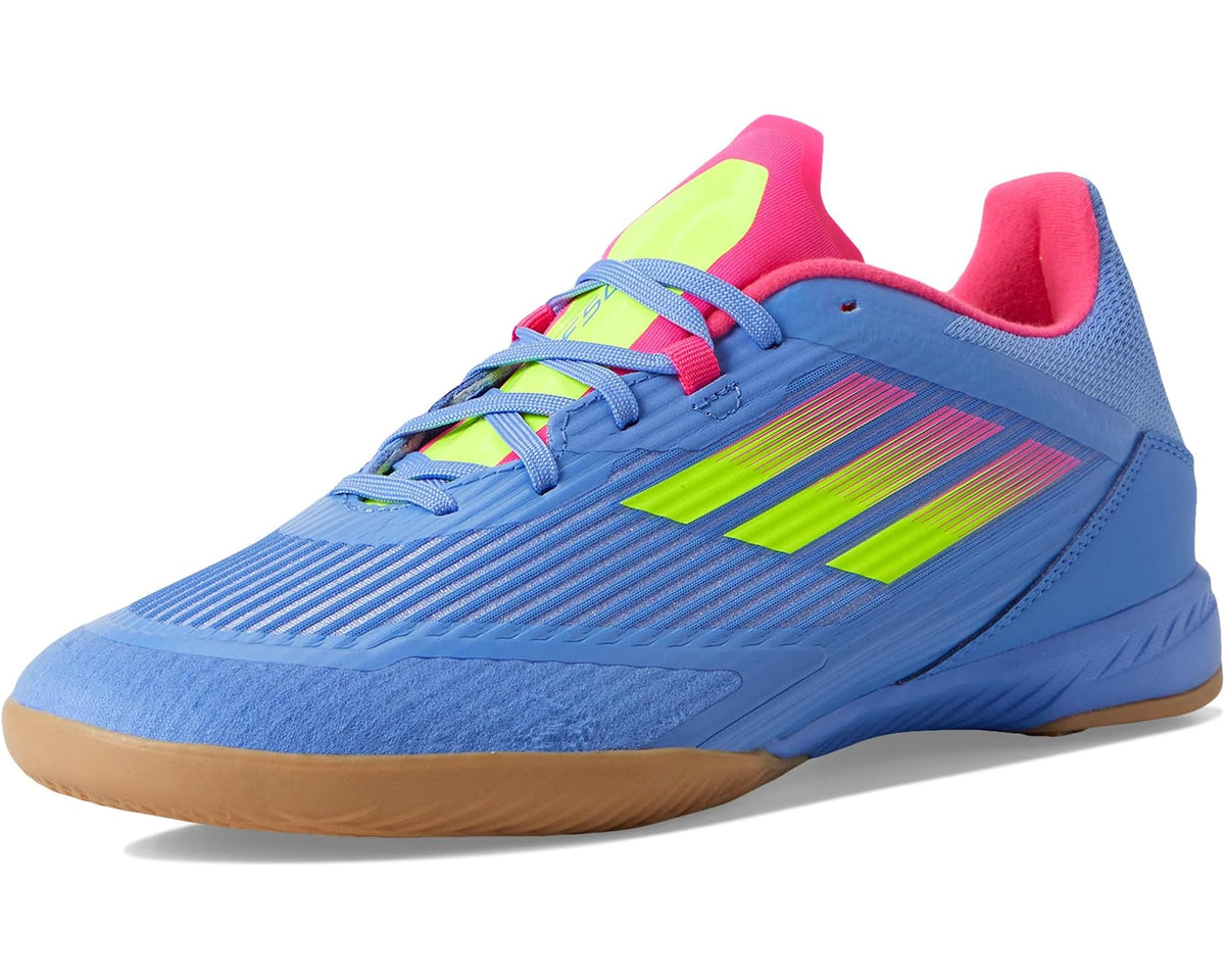 Unisex adidas F50 League Indoor Soccer Cleats None/Lucid Lemon/Lucid Pink