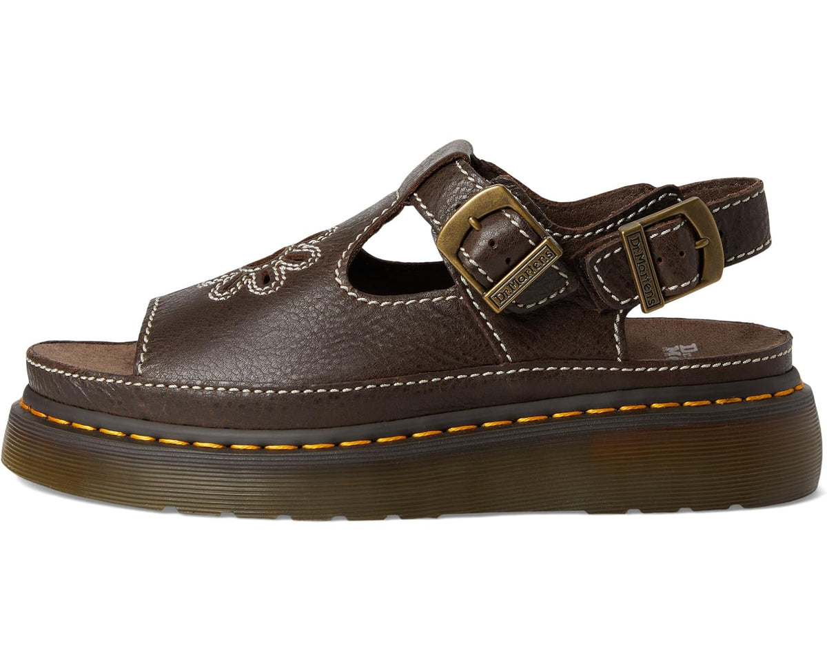 Unisex Dr. Martens Dunnet Flower Kelp Brown