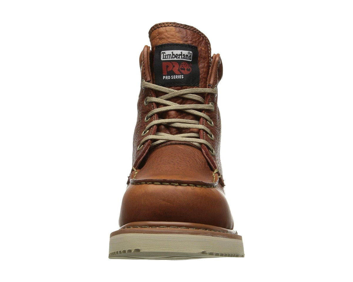 Men's Timberland PRO PRO Wedge 6 Inch Moc Soft Toe Rust