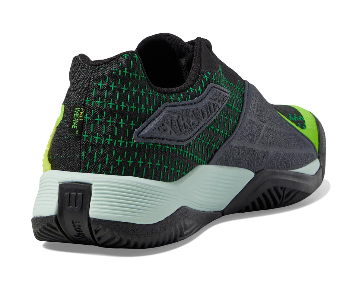 Unisex Wilson Rush Pro Extra Duty Black/Safety Yellow/Green Gecko