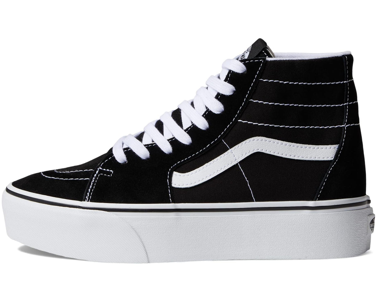 Unisex Vans Sk8-Hi Tapered Stackform Black/True White