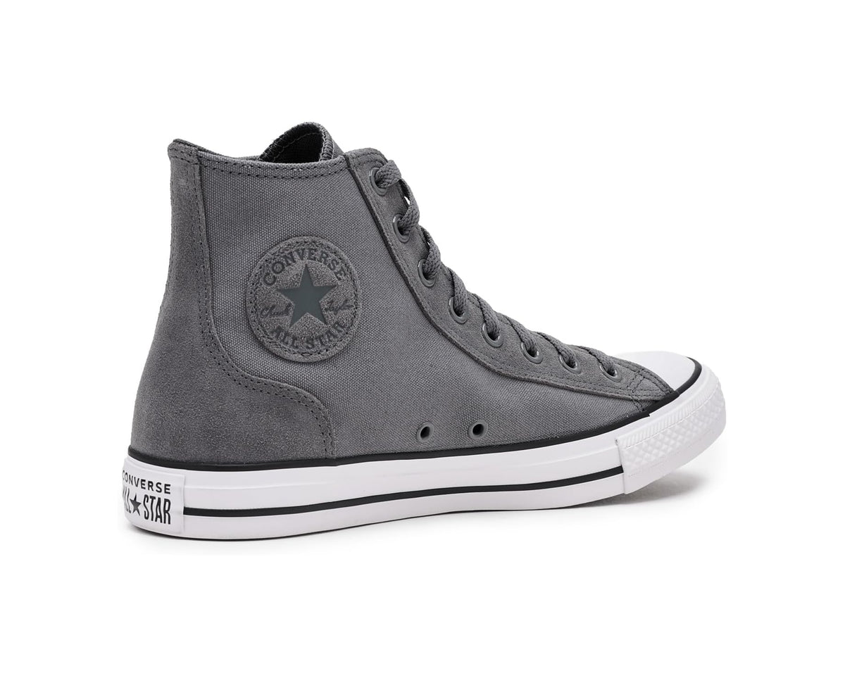 Unisex Converse Chuck Taylor All Star Canvas & Suede High-Top Darker Grey/Dark Matter/White