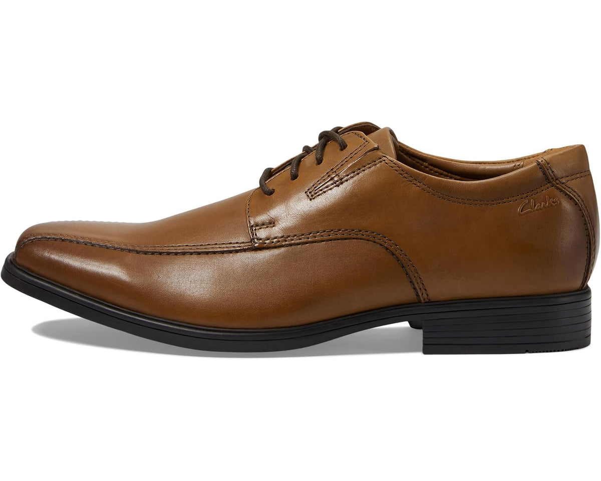 Men's Clarks Tilden Walk Dark Tan Leather