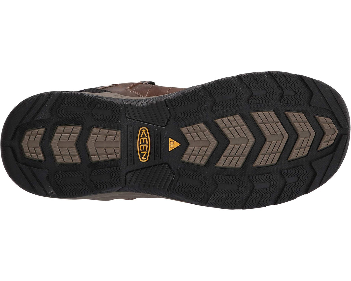 Men's KEEN Utility Flint II Waterproof (Steel Toe) Cascade Brown/Orion Blue