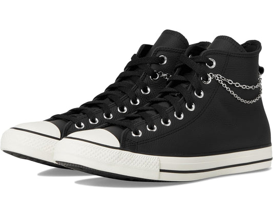 Unisex Converse Chuck Taylor All Star Chains Black/Silver/Egret