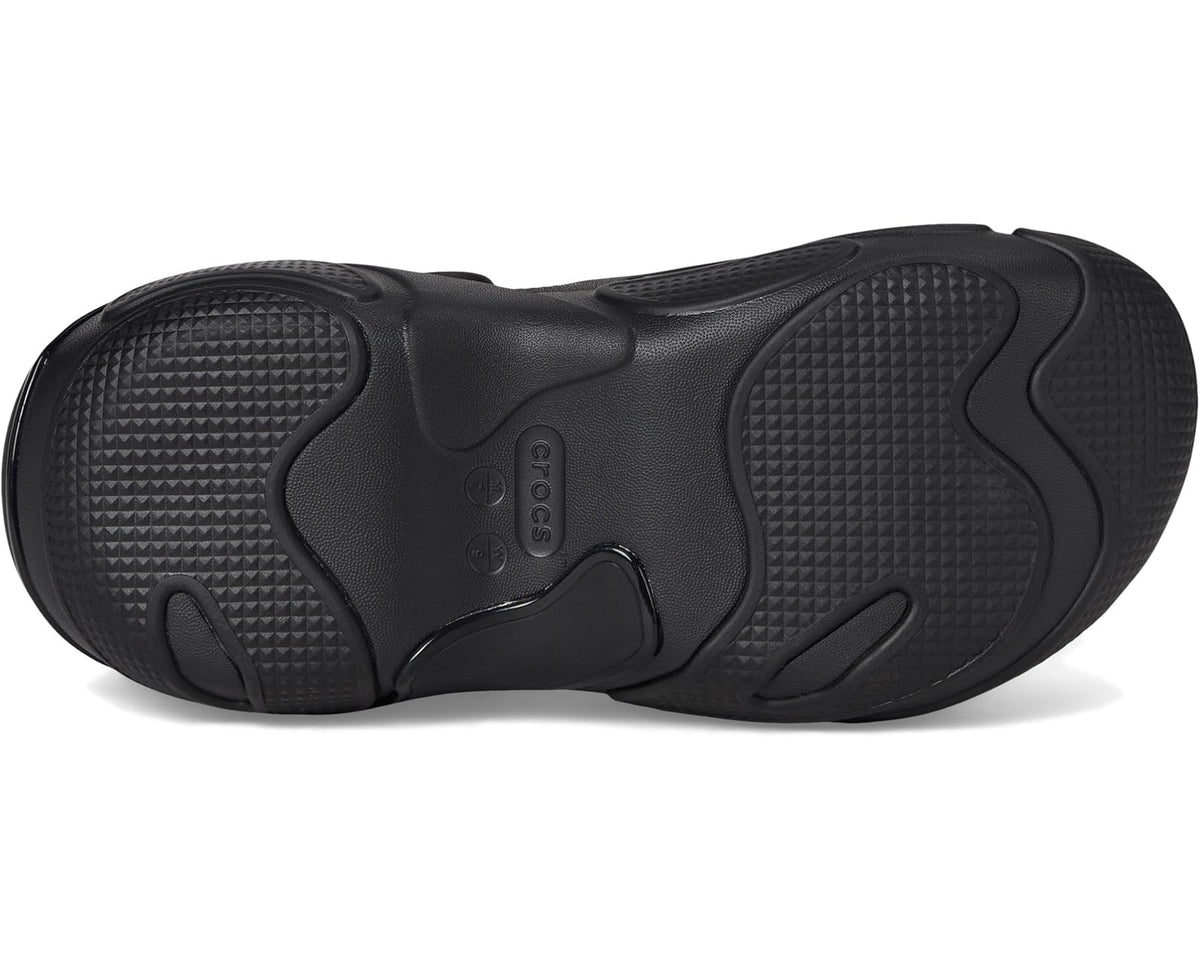 Unisex Crocs Bubble Crush Clogs Triple Black