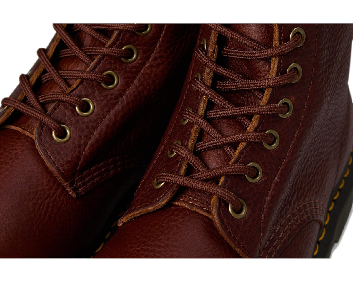 Unisex Dr. Martens 1460 Ambassador Leather Lace Up Boots Cashew