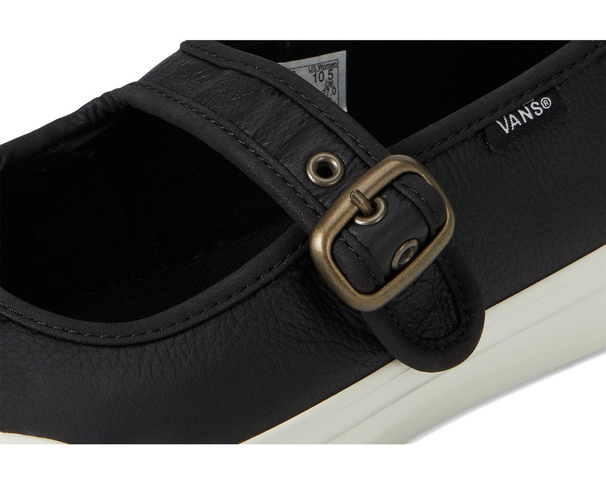 Unisex Vans Mary Jane Leather Black/White