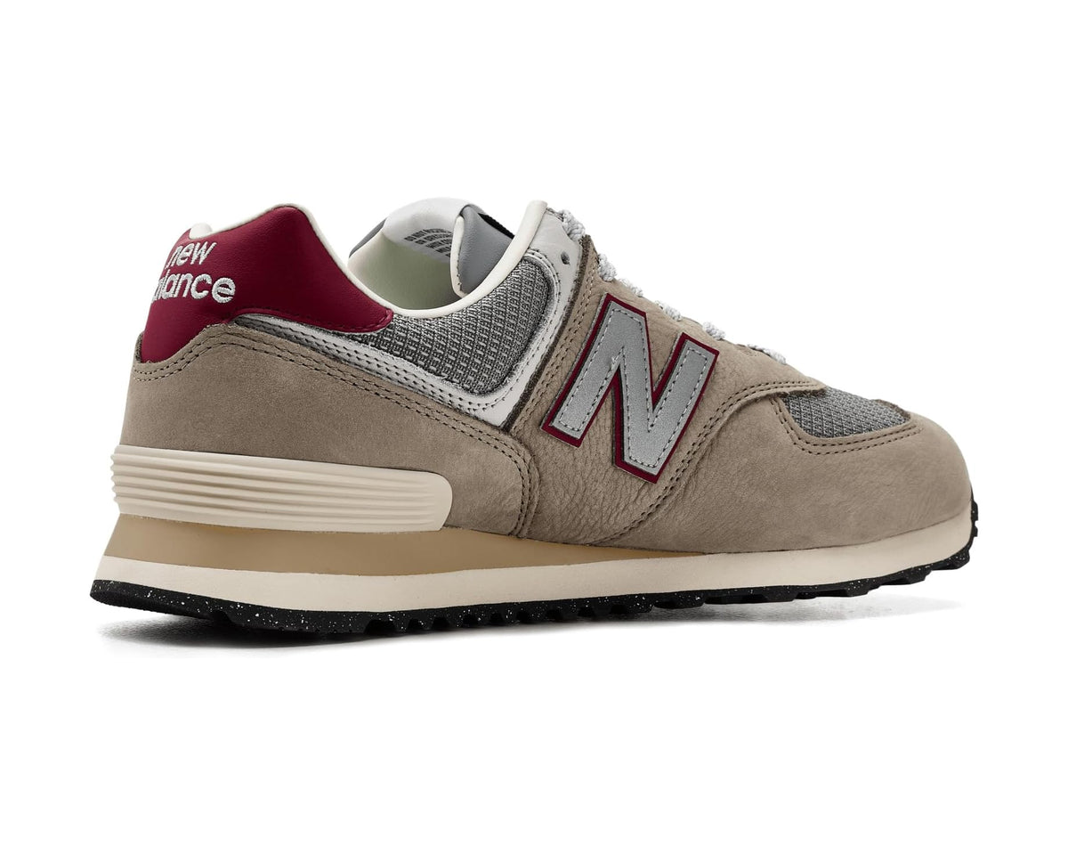 Unisex New Balance Classics U574v1 Arid Stone/Monarch Burgundy