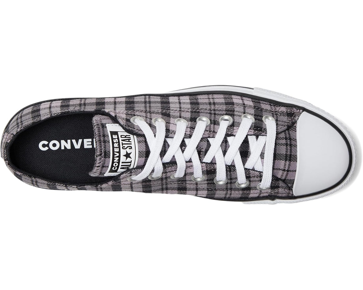 Unisex Converse Chuck Taylor All Star Plaid Black/Altitude Lilac/White