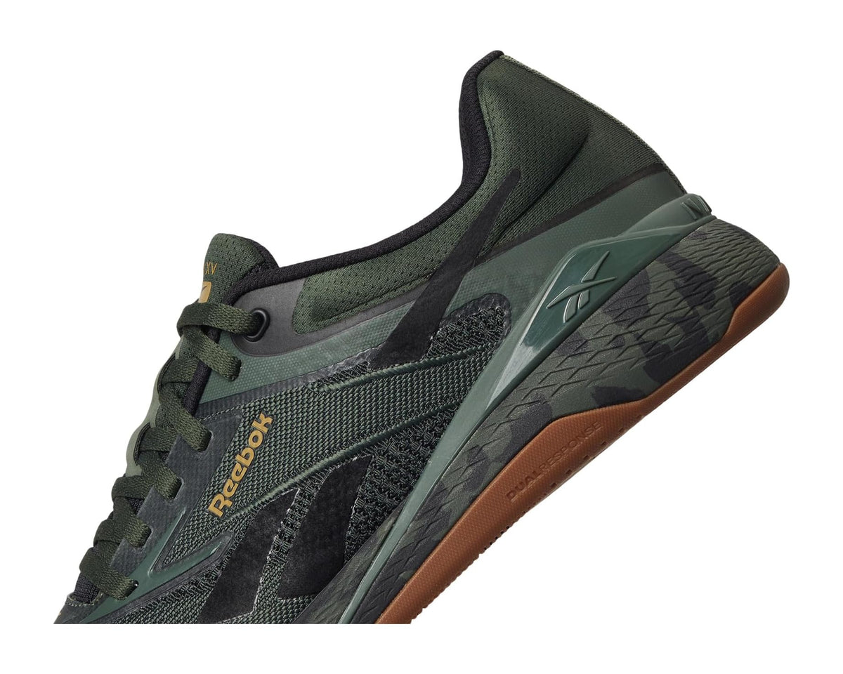 Unisex Reebok Nano X5 Grit Green/Black/Khaki Brown