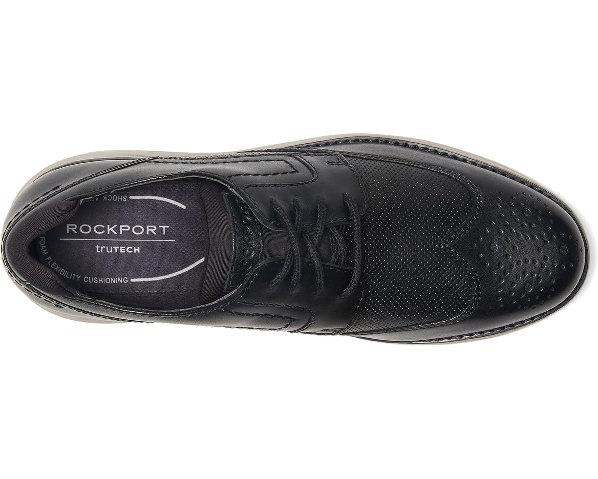 Men's Rockport Coltin Black Leather