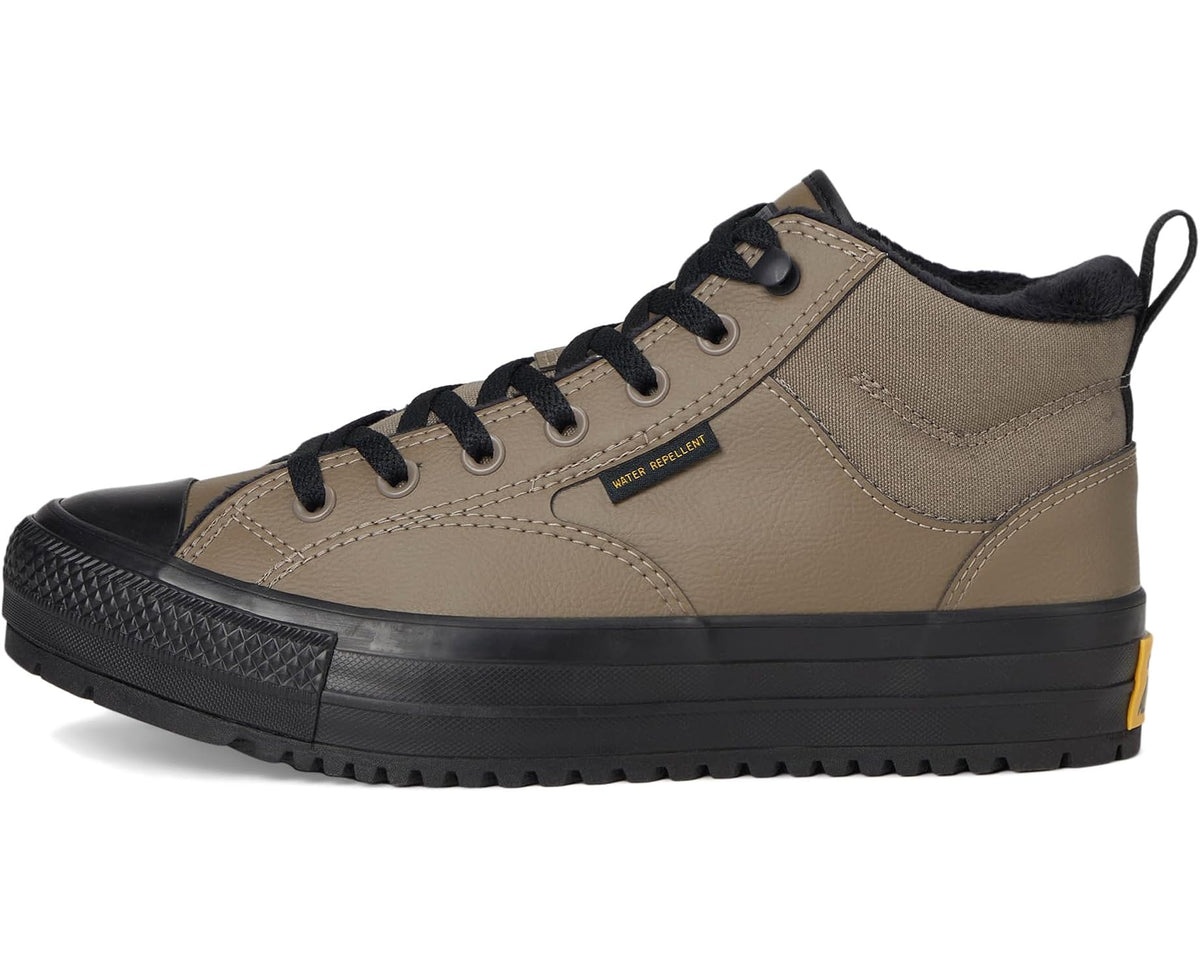 Unisex Converse Chuck Taylor All Star Malden Street Mid-Top Boots Classic Taupe/Black/Sunny Angle