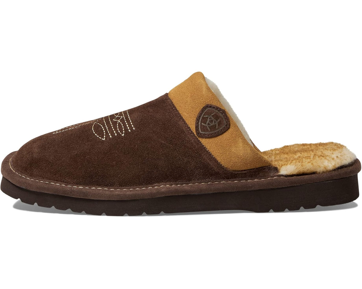 Men's Ariat Silversmith Square Toe Chocolate/Chestnut