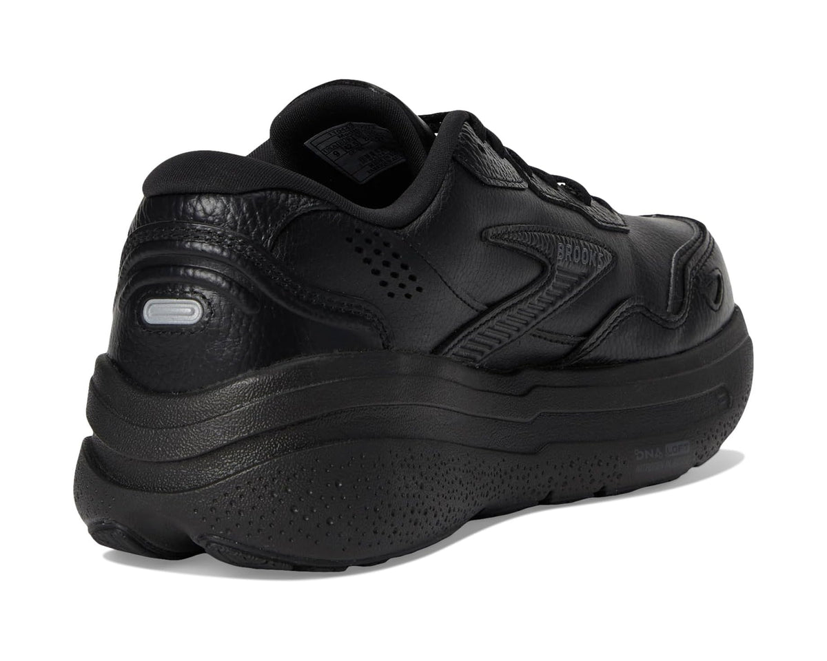Men's Brooks Ghost Max Leather Black/Black