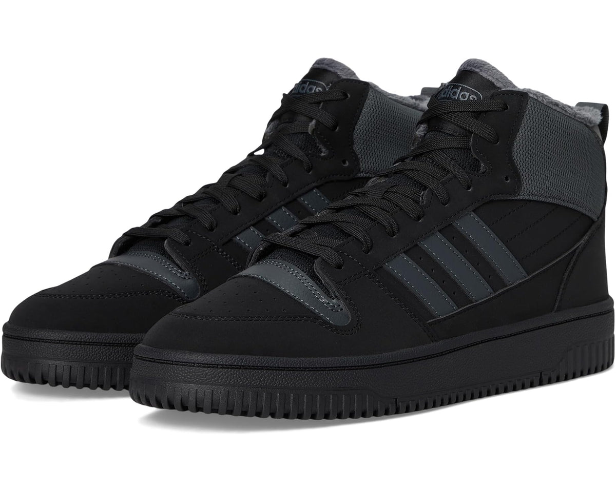 Unisex adidas Turnaround Winterized Mid Top Black/Grey/Black