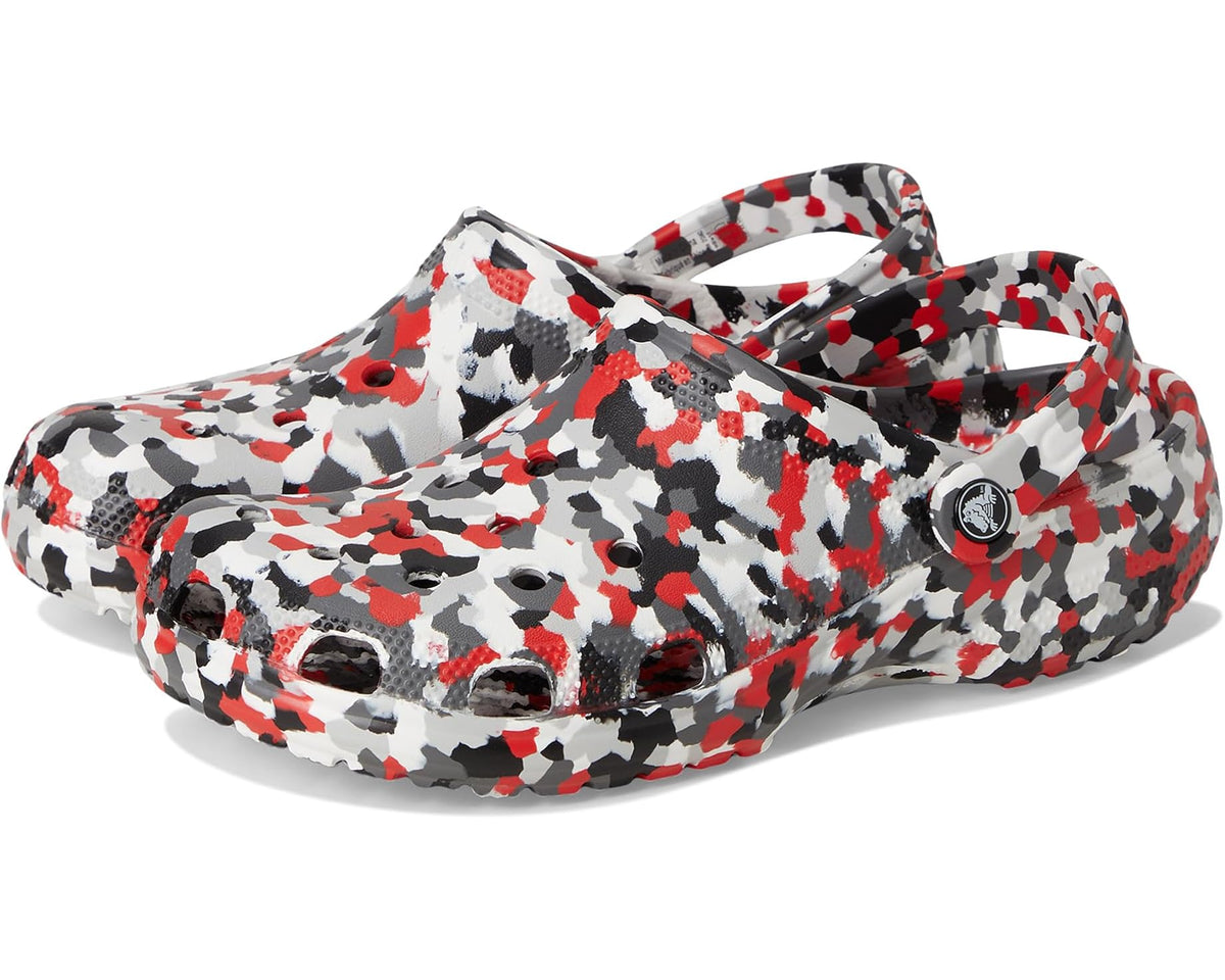 Unisex Crocs Classic Graphic Clogs Red/Multi