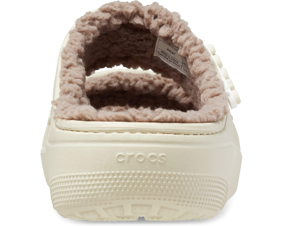 Unisex Crocs Classic Cozzzy Sandals Bone/Mushroom